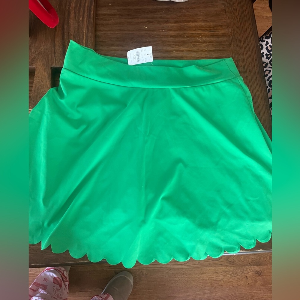 J CREW tennis skirt with scallops - new with tags